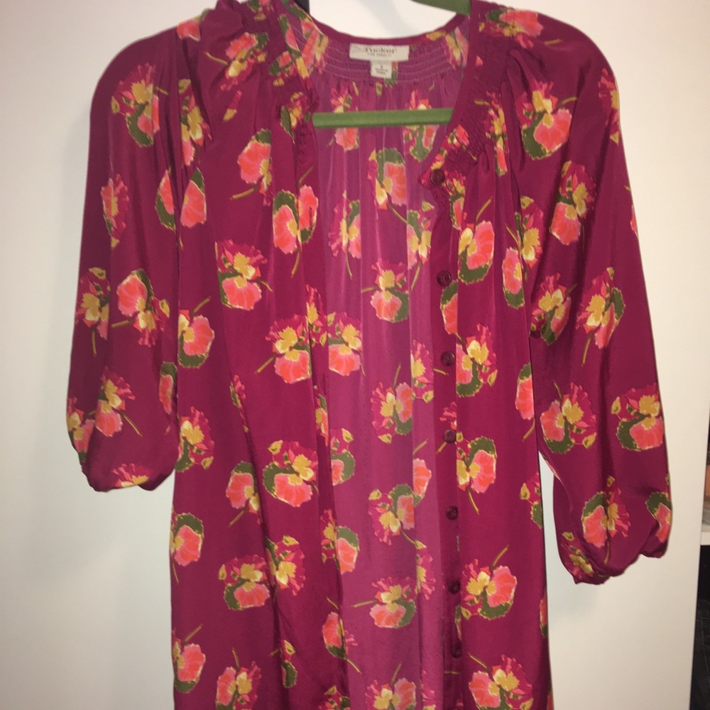 Tucker for Target floral dress in magenta